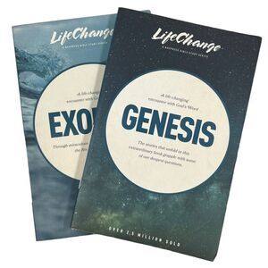 Lifechange Bible study Genesis & Exodus paperback workbooks